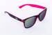 Černo-růžové brýle Kašmir Wayfarer - skla zrcadlové