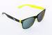 Černo-žluté brýle Kašmir Wayfarer - skla zrcadlové