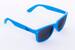 Modré brýle Kašmir Wayfarer - skla středně tmavé