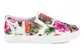 Květované slip on tenisky 996PI