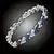 Náramek Aphrodite Royal Blue s třpytivými krystaly