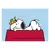Podložka na stůl - Snoopy Doghouse