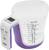 Kuchyňská váha v designovém provedení - ECG KV 119 purple
