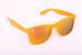 Oranžové brýle Kašmir Wayfarer - skla zrcadlové
