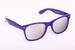 Fialové brýle Kašmir Wayfarer - skla zrcadlové
