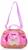 Svačinová taška přes rameno Okiedog - tmavě růžový králík
