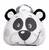 Svačinová taška přes rameno Okiedog - bílá panda