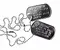 Identifikačná vojenská známka Dog tag s retiazkou (dvojička)