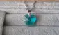 Náhrdelník Xilion Heart - Blue Zircon