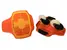 X-Gliding 4wheels board, Yellow/Orange