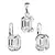 Souprava se Swarovski Elements 39139.1 Krystal
