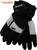 Juniorské lyžařské rukavice Action GS385, černé, vel. S