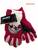 Dětské zimní rukavice s trpaslíkem, červené, 4 roky