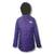Dámská prodloužená péřová bunda Prieta purple