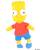 Plyšová hračka Bart - 38 cm