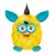 Furby Cool - žlutý, tyrkysové uši