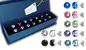 SET č.2 - 7dílný set náušnic s krystaly Swarovski Elements