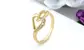 Prsten Gold Heart