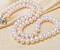 Náhrdelník bread pearls (bílé perly)
