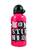 Růžová hliníková lahev Monster High s černým uzávěrem
