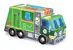Puzzle + auto – recyklační vůz
