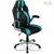 Kancelářská židle GT Stripes Series černá/světle modrá