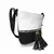 Crossbody kabelka black/white