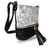 Crossbody kabelka black/silver
