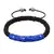 Náramek s trubicí s křišťály (sapphire)
