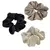 Set tří scrunchies - velikost L