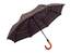 Deštník Pierre Cardin hnědomodrý skládací s rukojetí