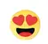 Polštář Emoji Zamilovaný