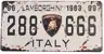 Retro - Plechové cedule Lamborghini 1963