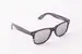typ Wayfarer s imitací dřeva tmavě hnědé - skla zrcadlová