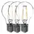 3x Tesla - LED žárovka CRYSTAL RETRO BULB 7W