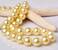 Náhrdelník gold pearls (zlaté perly)