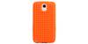 Pixelový kryt na Samsung Note 3 oranžový
