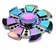 Kovový Fidget Spinner Gyro Rainbow