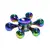 Kovový Fidget Spinner Teardrop Rainbow