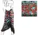 Dámské pareo Hat You SE0544 Multicolor