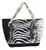 Plážová taška Hat You BR0289 Nero-bianco