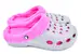 Dámske zateplené dierované Clogs FLAMEshoes