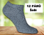 12 párů ponožek
