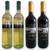 2x bílé víno + 2x červené víno (Chardonnay Veneto IGT Eventi 2015 / Negroamaro Edoardo Rota IGT 2015)