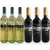 3x bílé víno + 3x červené víno (Chardonnay Veneto IGT Eventi 2015 / Negroamaro Edoardo Rota IGT 2015)