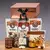 Giftboxeo dárkový box (rose gold) - Plné čokolády