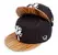 Snapback Zebrano – černá