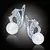 Perlové náušnice Nymfa - White Pearl