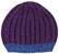 Pletená čepice – fialová
