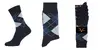 19V69 Italy Ponožky Business 5-Pack Navy-Blue (C171)